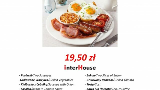 Śniadania w InterHouse Hotel